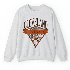 Vintage Cleveland Browns NFL Sweatshirt Retro Cleveland Football Men Women Shirt